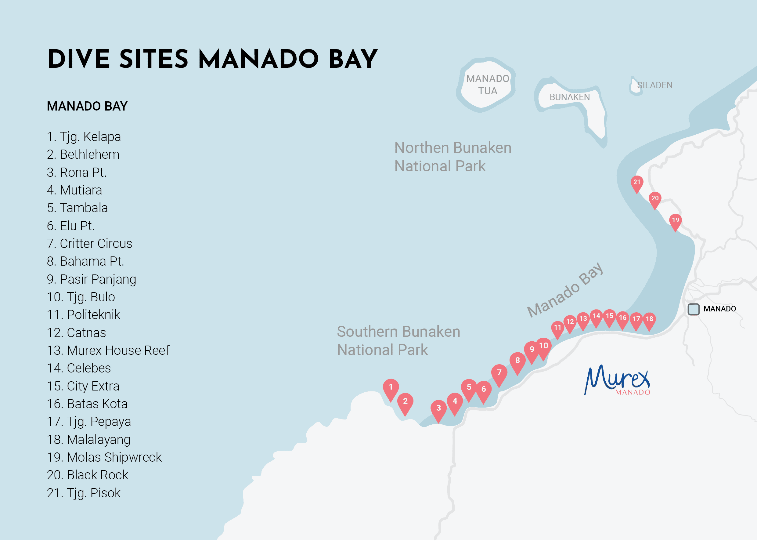 Dive Site Manado Bay Dive Site Manado Bay
