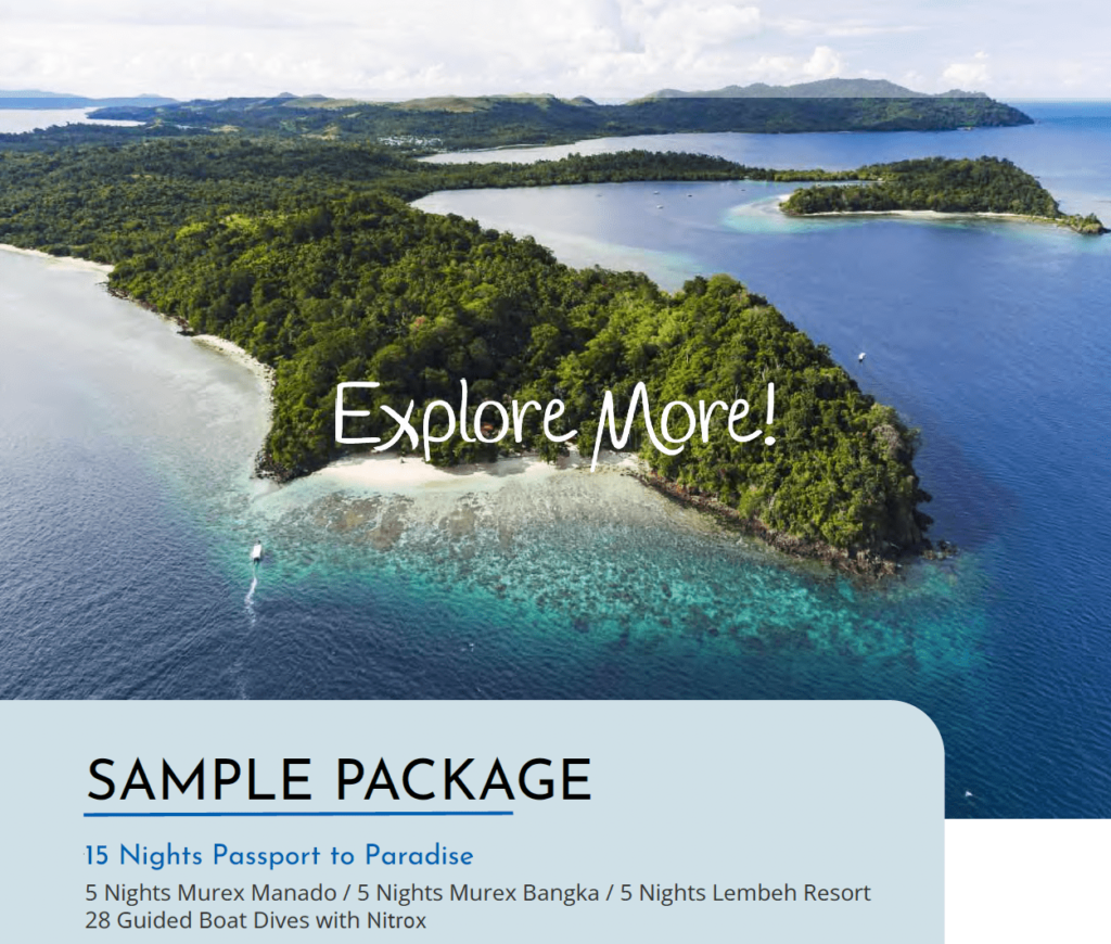 Sample package 15 nights passport to paradise