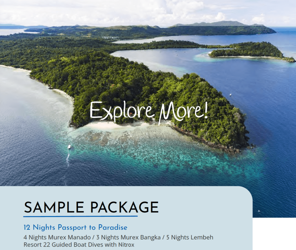 Sample package 12 nights passport to paradise