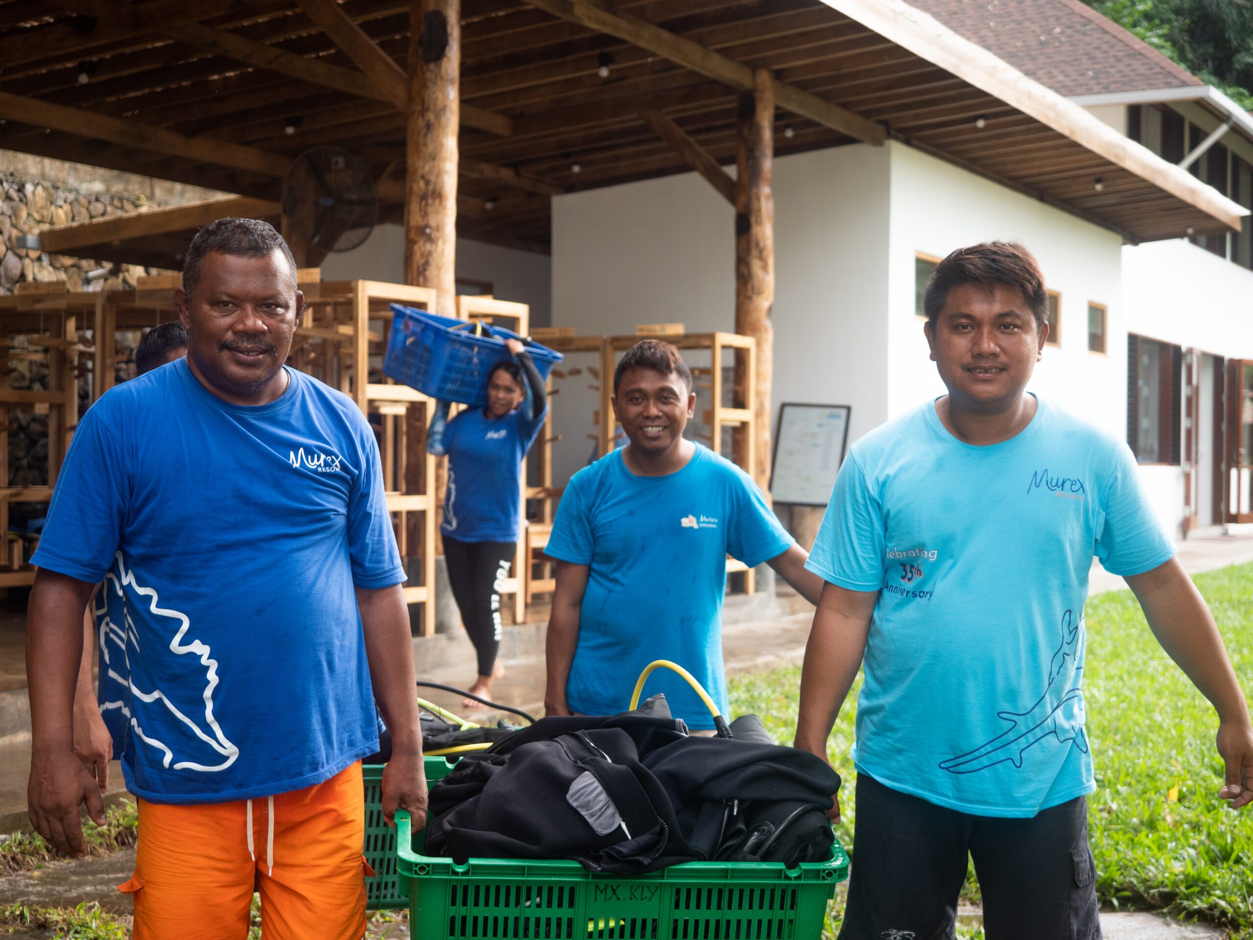 Dive Guides at Murex Bangka