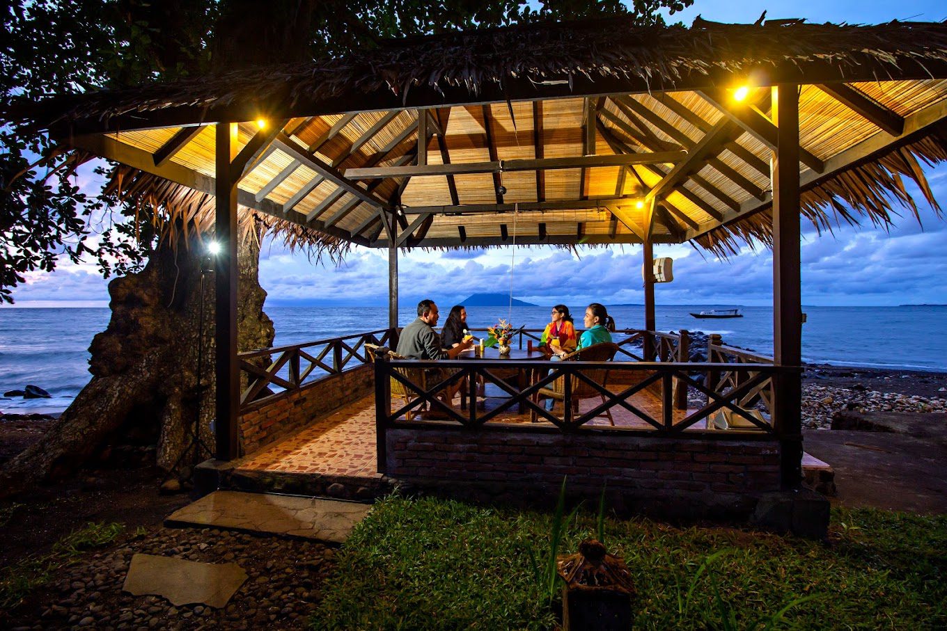 Gazebo at Murex Manado