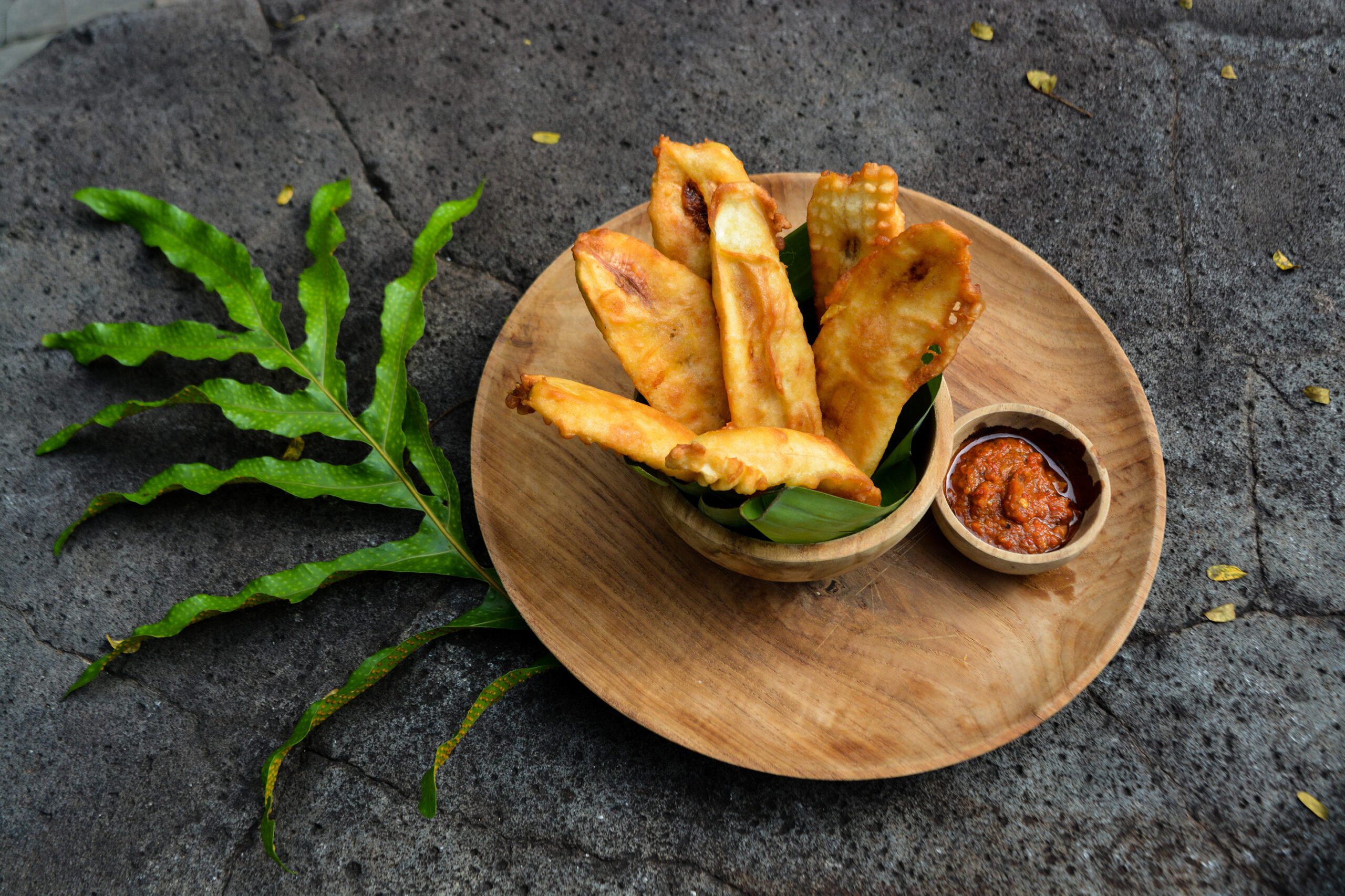 Pisang Goreng, banana fried